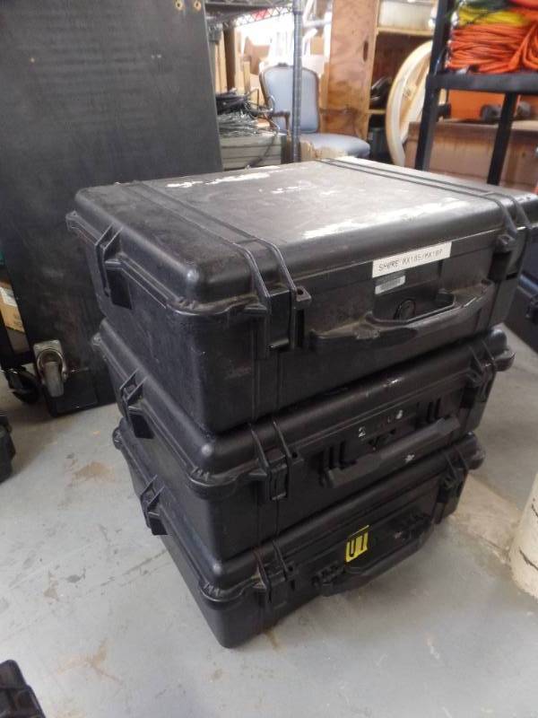 lot 158 image: PELICAN TRANSPORT CASES