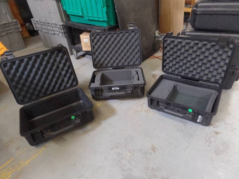 lot 160 image: PELICAN TRANSPORT CASES