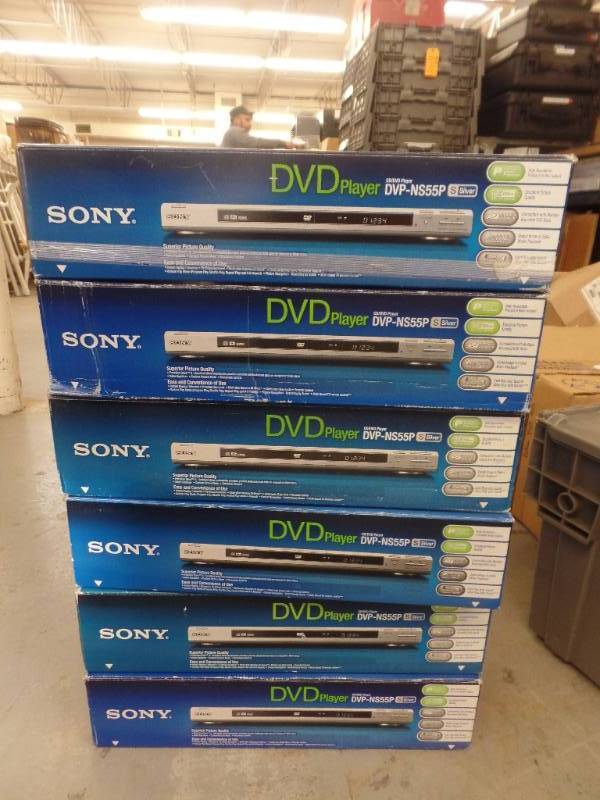 lot 166 image: SONY DVD PLAYERS
