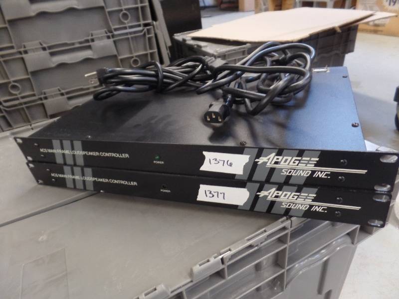 lot 224 image: LOUDSPEAKER CONTROLLERS
