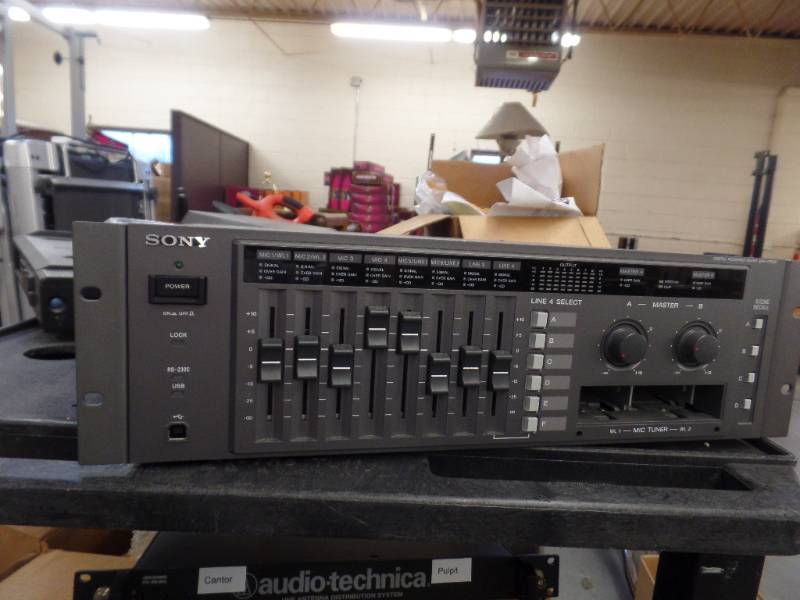lot 247 image: DIGITAL POWERED MATRIX MIXER