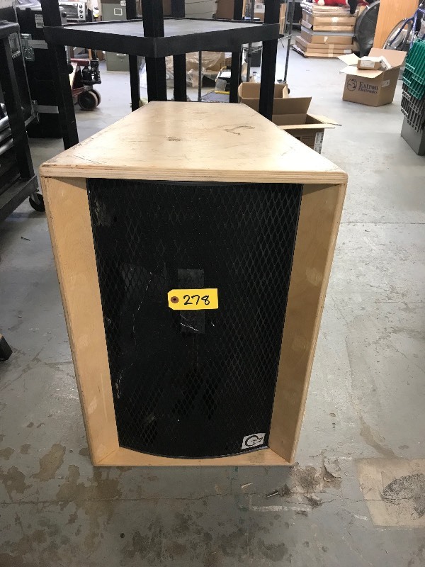 lot 278 image: WEDGE SPEAKER