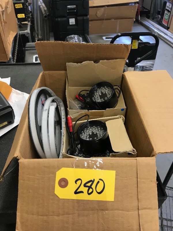 lot 280 image: LED LIGHTS