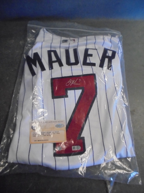 Autographed Minnesota Twins Jersey