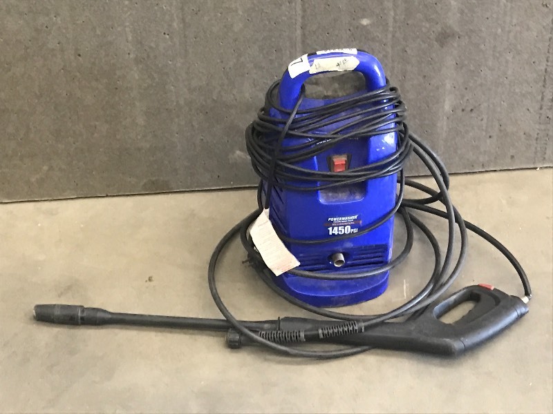 lot 17 image: 1450PSI Electric Pressure Washer Se...
