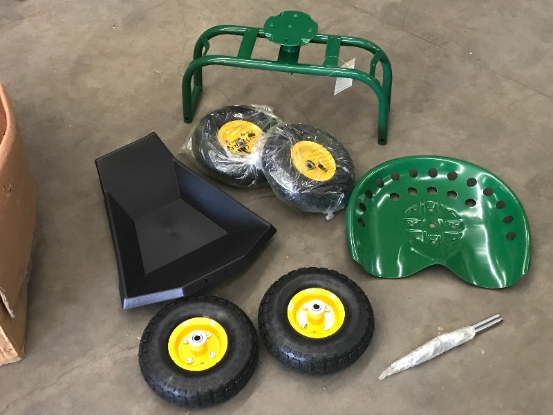 lot 18 image: New Garden Seat Caddy, Unassembled ...