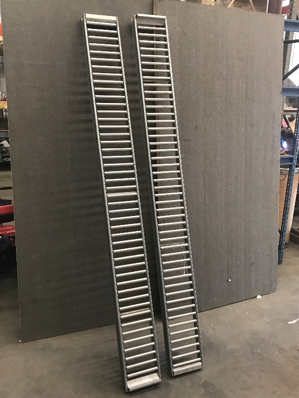 lot 31 image: (2) 10x7ft Commercial Roller Track...