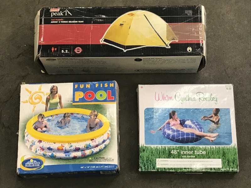 lot 46 image: Lot Of 168-Gallon Kids Pool, 48 W...
