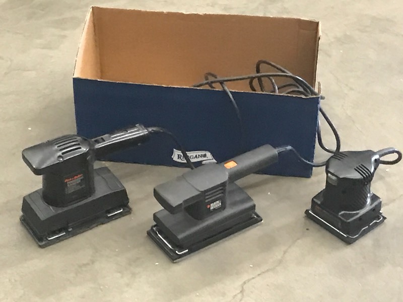 lot 55 image: Lot Of (30 115Volt Sanders ...