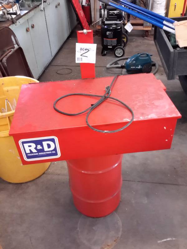 Parts Washer and drum