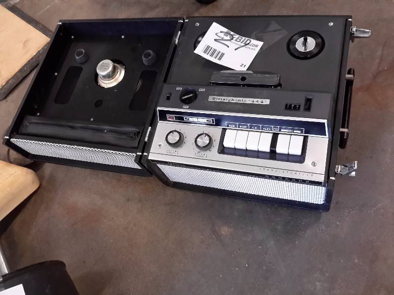 Vintage STEROPHONI 444 RecorderPlayer� Works