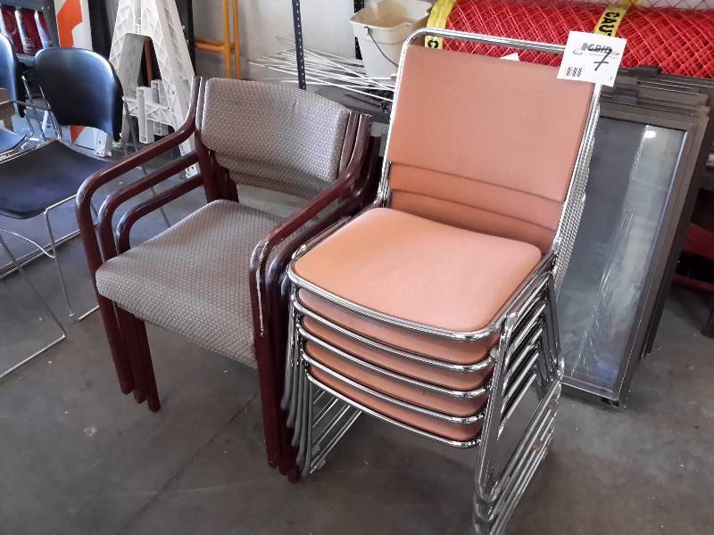 8 Different types of Stackable Chairs