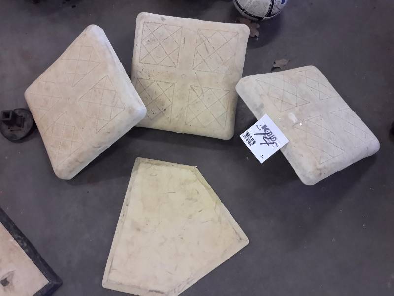 Set of Baseballsoftball bases
