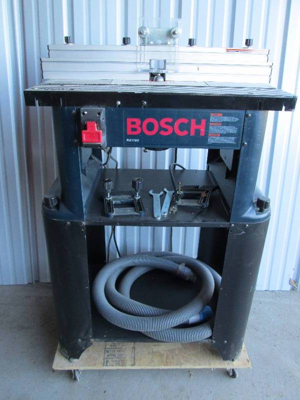 Bosch Router Table With Porter Cable Router Sauk Center Auction