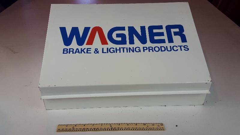 lot 218 image: Wagner Brake & Lighting Metal Store Display
