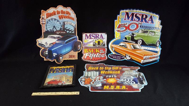lot 227 image: Metal MSRA Signs