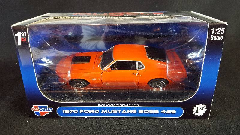 lot 242 image: 1970 Ford Mustang Boss 429 125 Die Cast