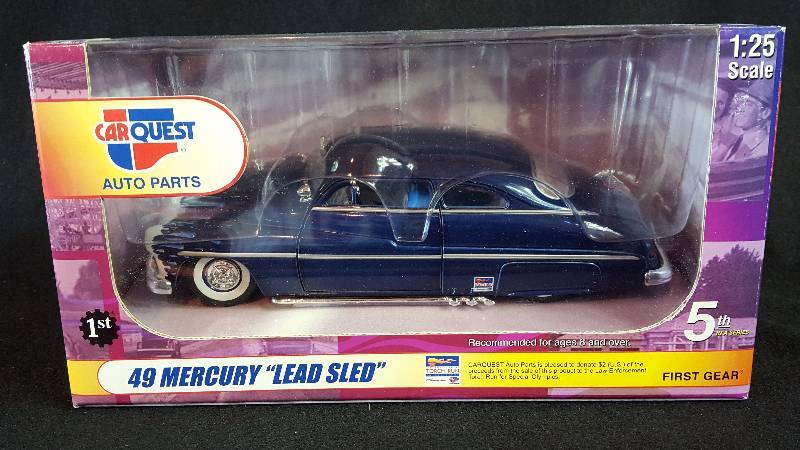 lot 246 image: 1949 Mercury Lead Sled 125 Die Cast