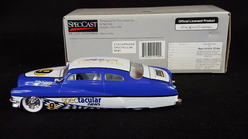lot 276 image: SpecCast Mercury Die Cast Metal Bank