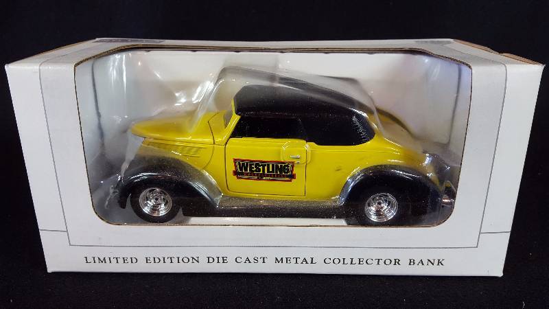 lot 277 image: SpecCast 1937 Ford Die Cast Metal Bank