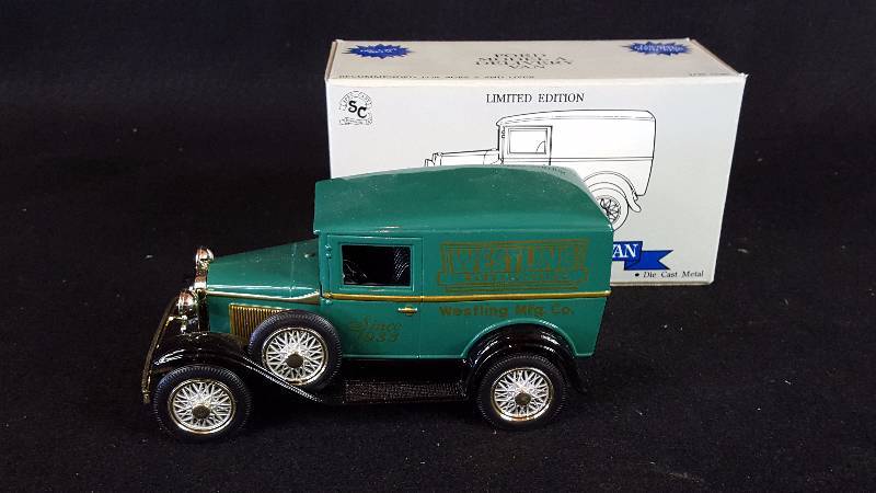 lot 288 image: SpecCast Model A Delivery Die Cast Metal Bank