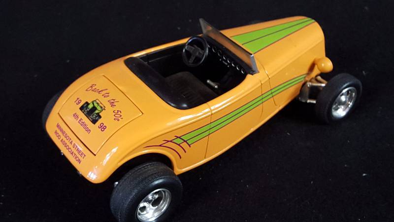 lot 293 image: Liberty Back To The 50s MSRA Die Cast Metal Bank