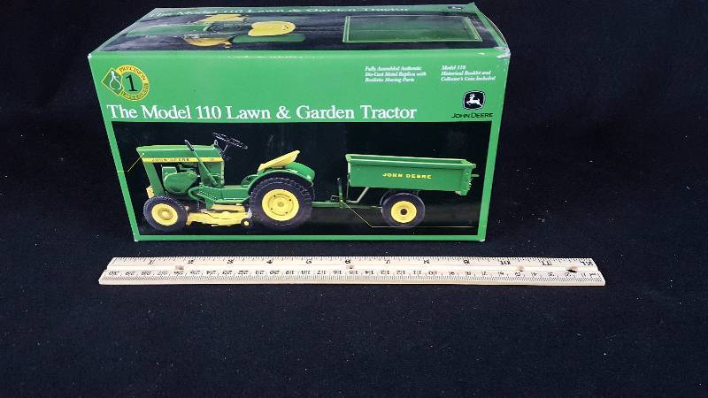 lot 308 image: John Deere Model 110 Lawn & Garden Tractor