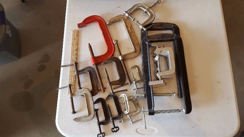 lot 78 image: C Clamps