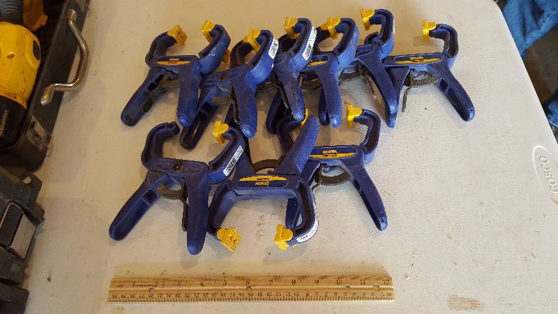 lot 79 image: Irwin Locking Hand Clamps