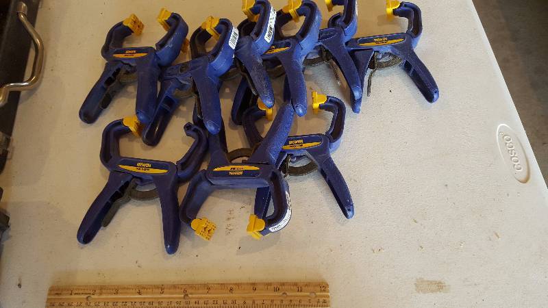 lot 80 image: Irwin Locking Hand Clamps