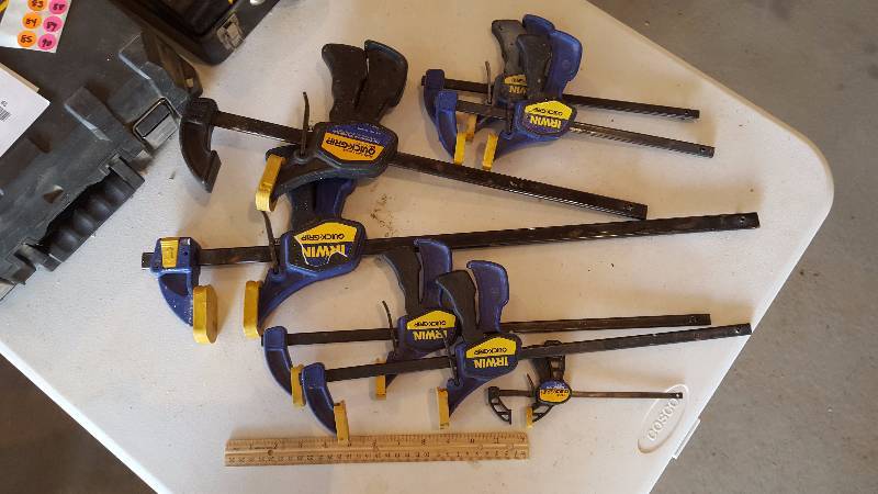 lot 81 image: Irwin Bar Clamps