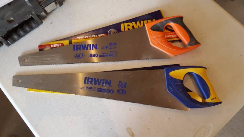 lot 82 image: Irwin Hand Saws