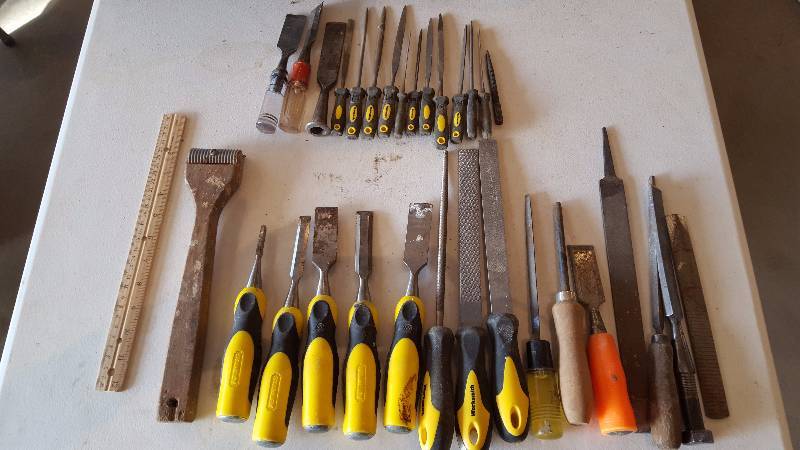 lot 84 image: Assorted Chisels & Files
