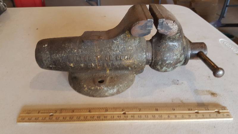 lot 100 image: Wilton NO 3 Bench Vise