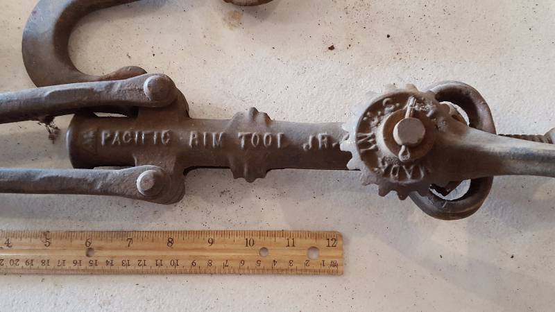 Vintage Tire Changing Tool | Sauk Center Auction | Power Tools, Signs