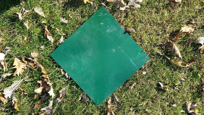 lot 3E image: Vintage Haapala Corn Sign