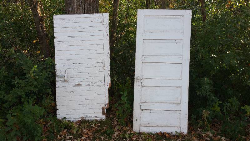 lot 168 image: (2) Antique Doors