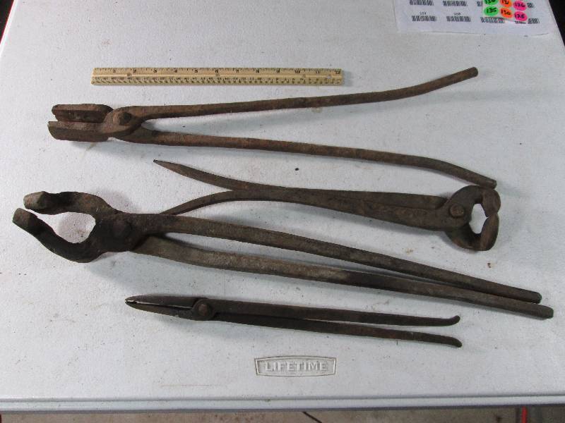 lot 139 image: Black Smithing Tools
