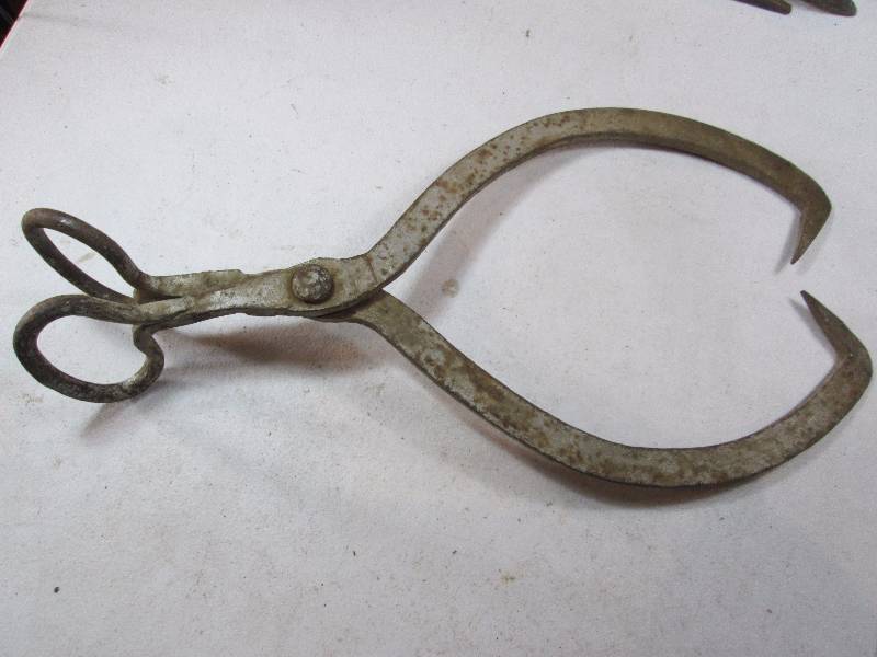 lot 121 image: Ice Tongs