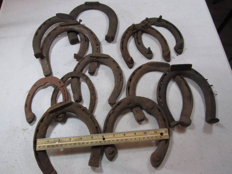 lot 137 image: Assorted Horse Shoes
