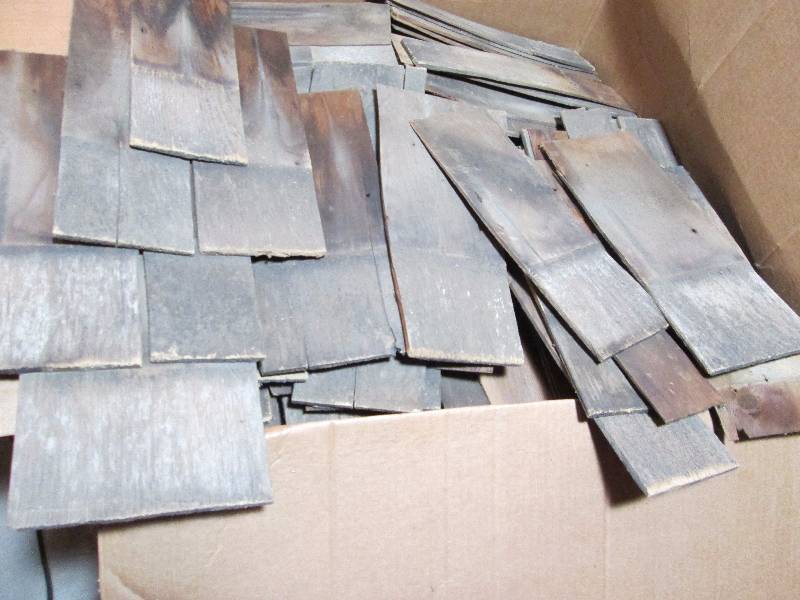 lot 156 image: Salvaged Cedar Shakes