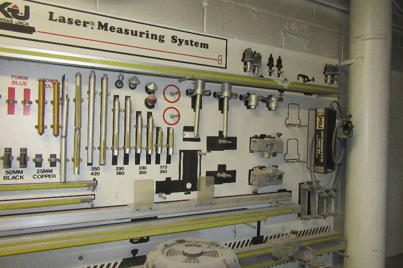 Kansas Jack Laser Measuring System Crystal Auto Body Shop Large Shop