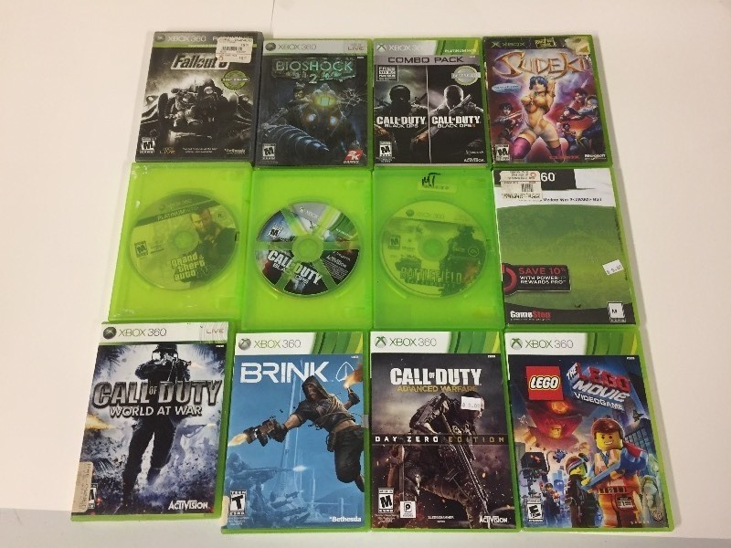 lot 13 image: XBOX 360 Games