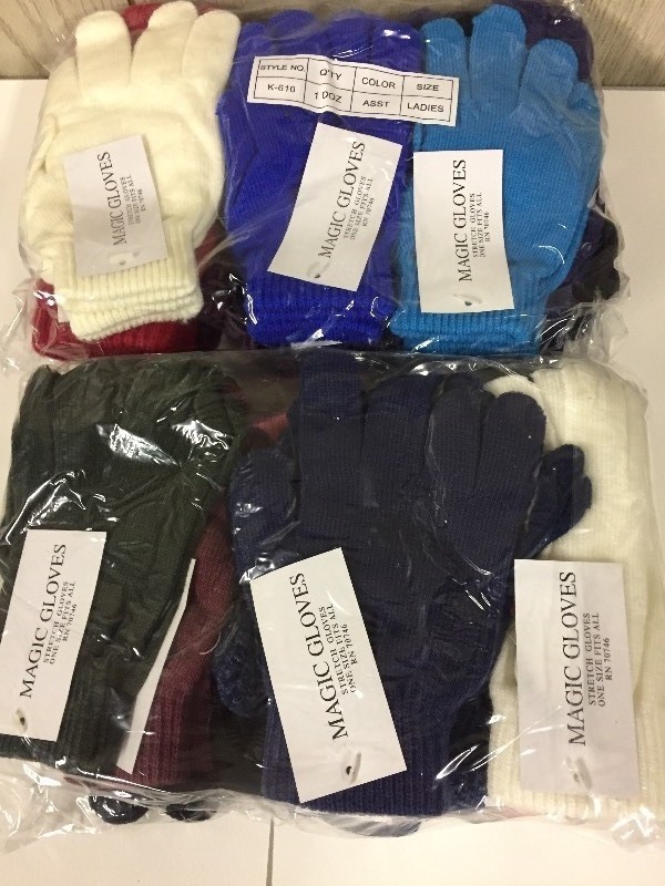 lot 30 image: Gloves - 24 pairs Magic Gloves - New
