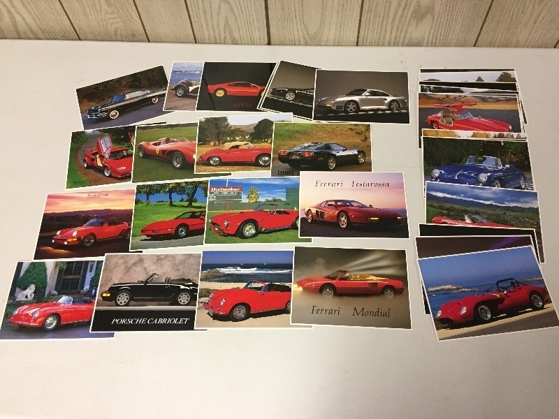 lot 50 image: 5 x 7 Postcards - Cars - Impact 2000 - Qty 32