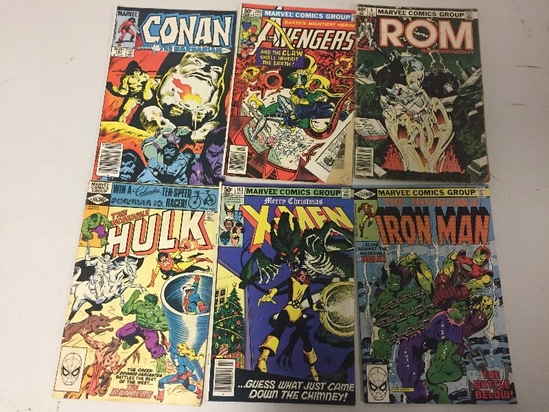 lot 59 image: Marvel Comic Books - 40 & 50 & 60 Cent Superhero