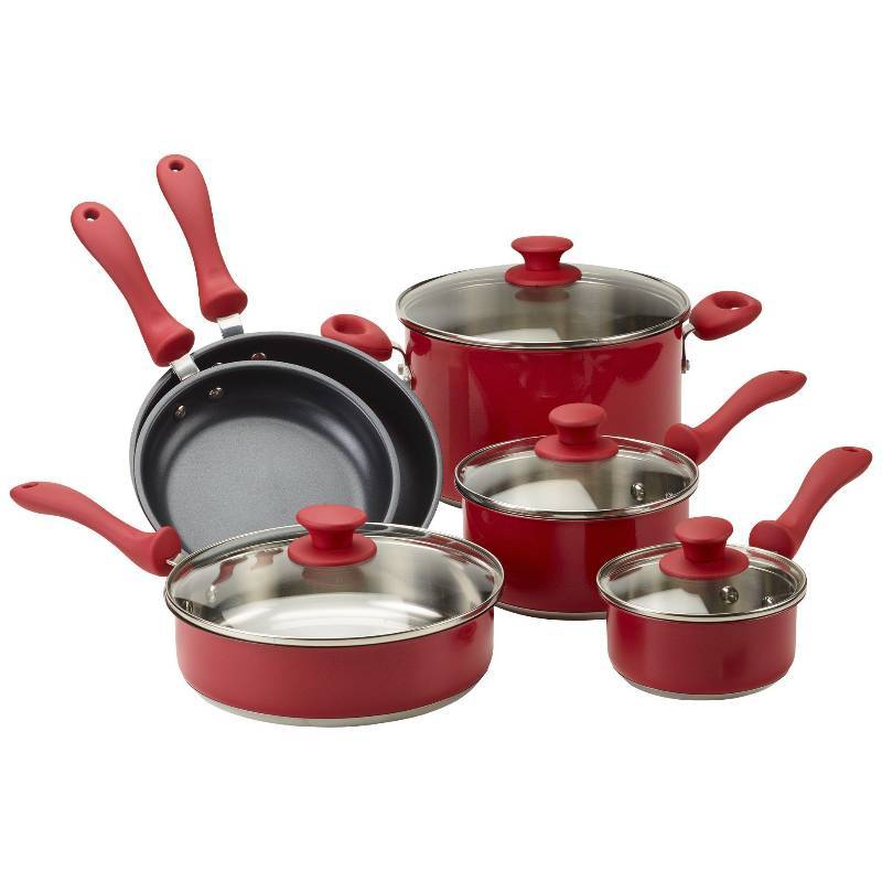 10 PIECE COOKWARE SET