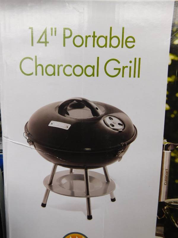 14 Black Charcoal Grill