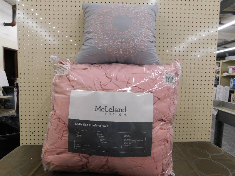 MLD Sadie 8pc Comf - F Rose Full size