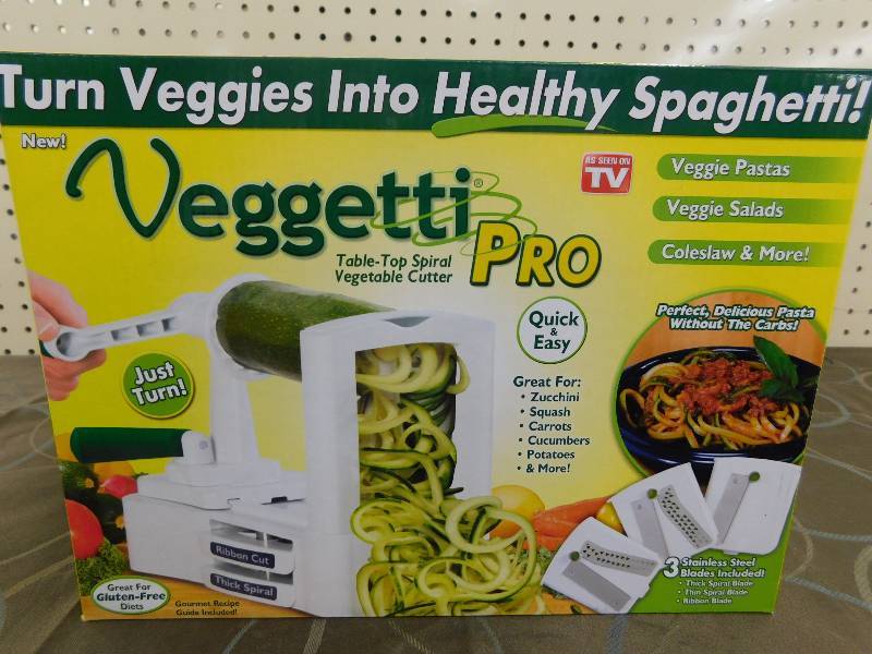 Veggetti Pro Tabletop Spiral Veggie cutter